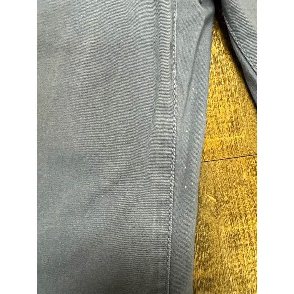 OshKosh‎ B'gosh Pants Size 7 Unisex Blue Chinos with Elastic Waist Cotton Blend